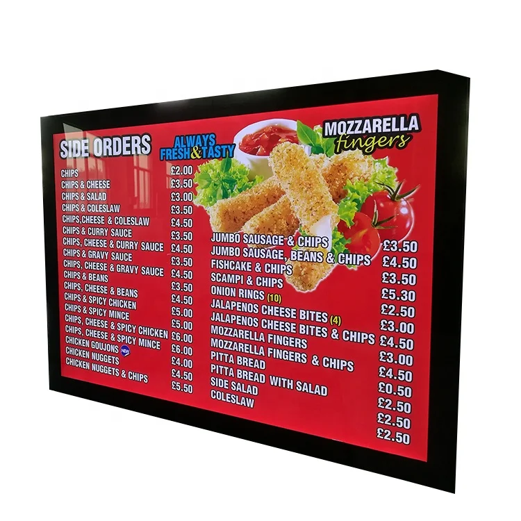 Professional Manufacturer Custom Wall Mounting Advertising Magnetic Led Light Box