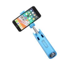 

BUBM Mini Power Bank Selfie Stick with Bluetooth Speaker And Flashlight