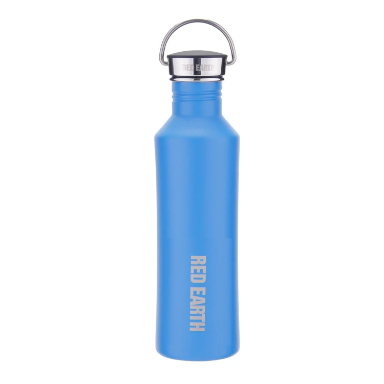 

single wall stainless steel drinking sport bottle custom logo water bottle