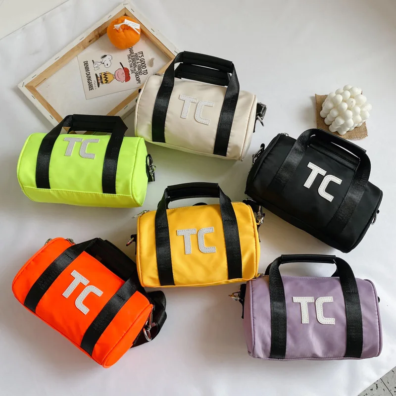 

Children's messenger bag boys and girls shoulder bag fashion casual little girl handbag children letter bags