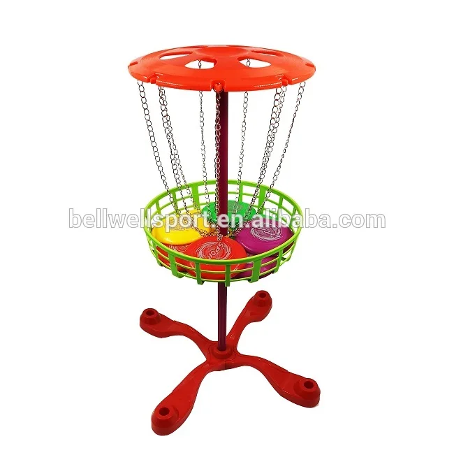 Kids Mini Disc Frisbee Golf Basket Goal For Backyard And Beach Buy