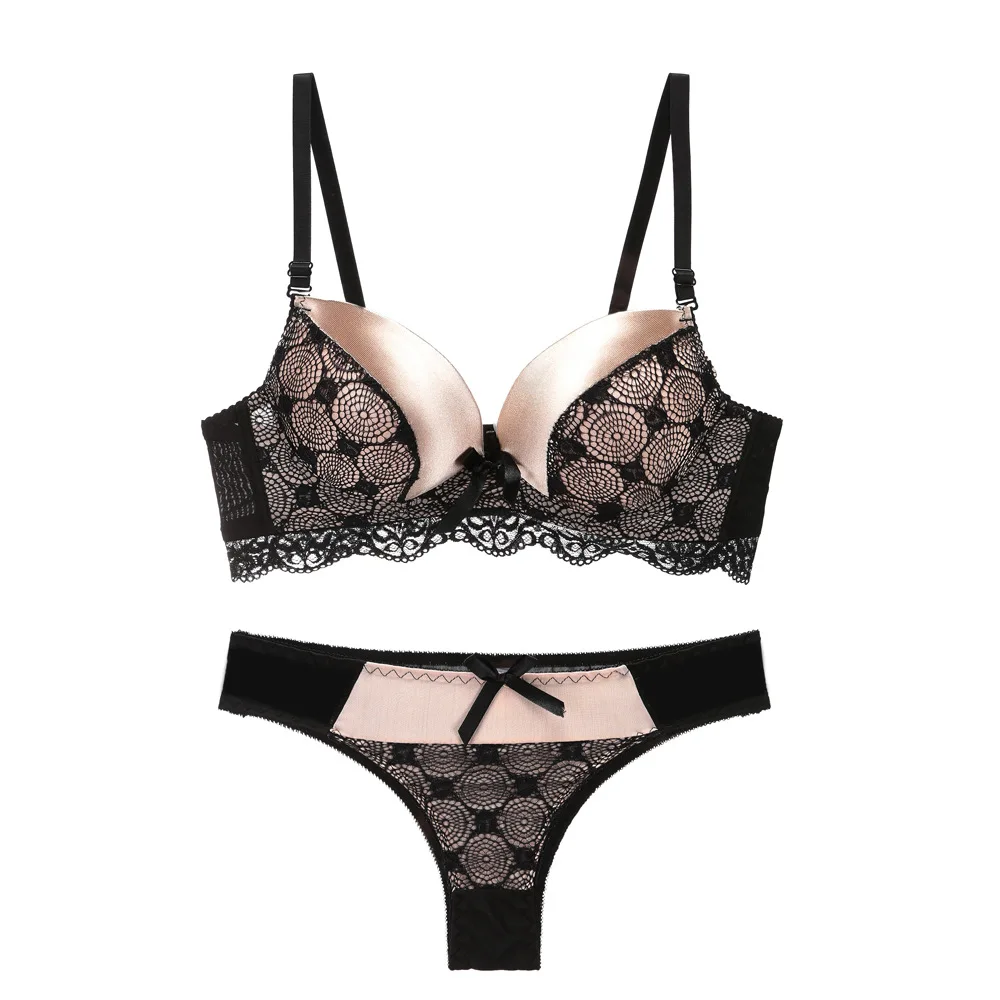 

Women Lingerie Set Lace Teddy Strap Bodysuit with Garter Belts, Customized color