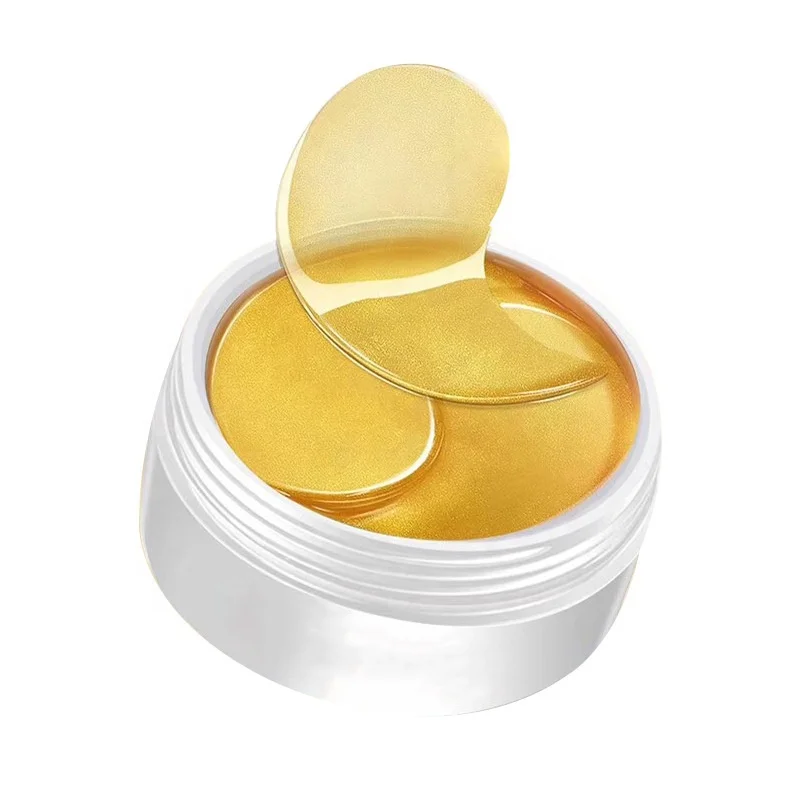 

Hot Selling 24k Gold Eye Pads Collagen Aging Wrinkle Under Crystal Gel Patch Anti Mask Eye Gel