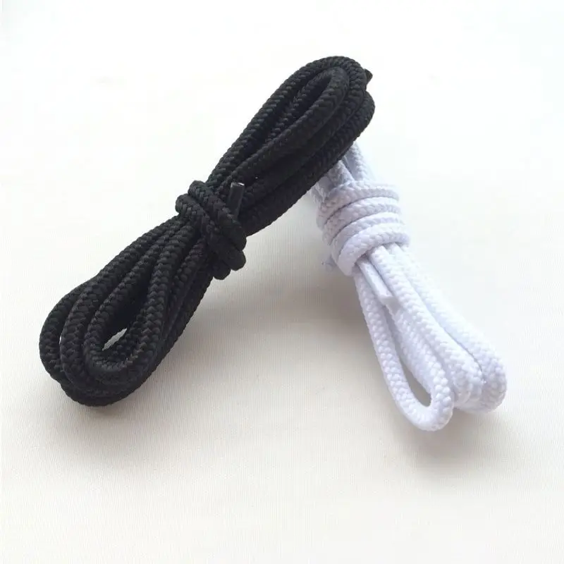 

Coolstring Rope Polyester Shoestrings Solid Color Shoe Laces Long Type boot lace Athletic Unisex Running Walking Sports Shoe Lace, 3 colors in stock,support any panton color customized