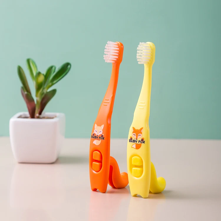 

Wholesale Child Animal Toothbrush Set Children Colorful Soft Kids Toothbrush