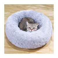 

House indoor luxury washable round soft cat dog pet bed