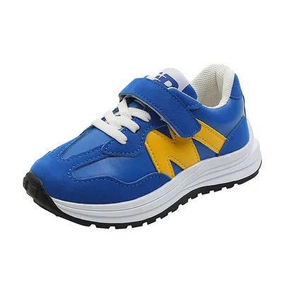 

NIAN OEM Calzado deportivo Cloth Wear Outdoor Brand Hot Selling Popular Manufacturer Children Casual Shoes, Grey black blue