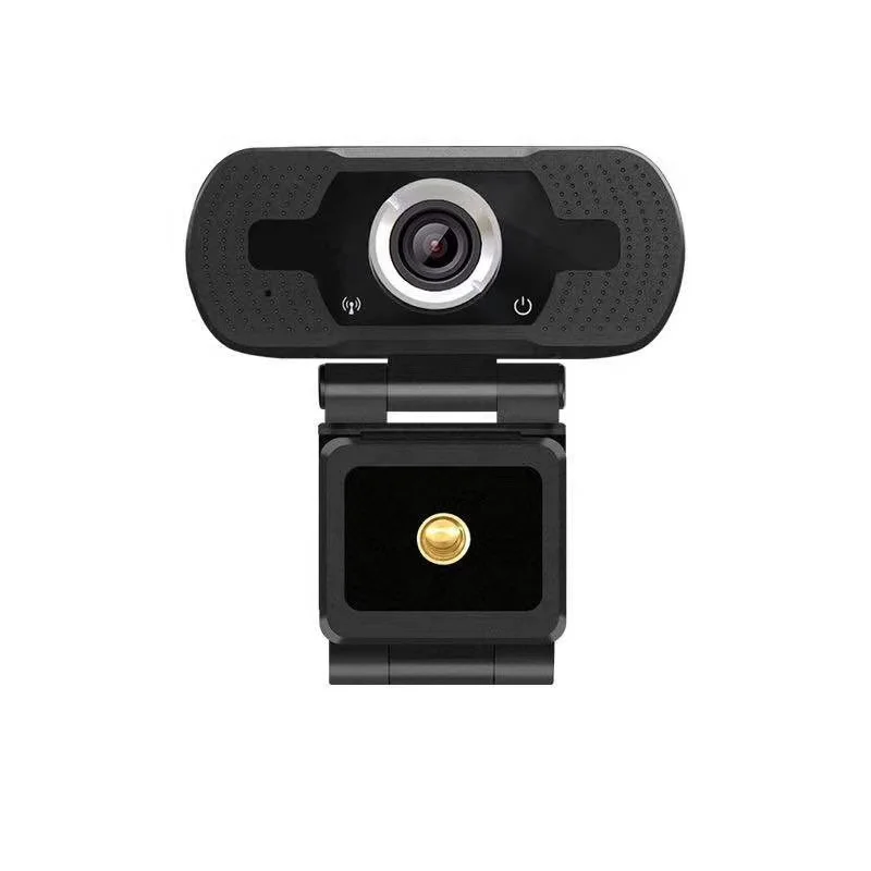 

USB WebCam 1080p HD 2 Megapixel PC Camera with noise-reducing Microphone for Computer webcam, Black