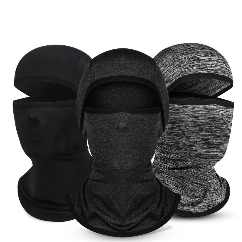 

Full Bicycle Winter Custom Fabric Face Mask Neck Bike Shield Windproof Riding Winter Bicycle Motorcycle Bike Masks, Black/gray/dark gray
