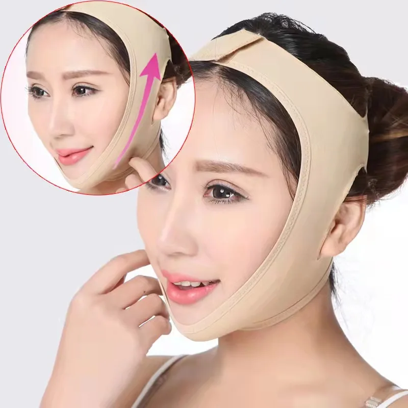 

Reduce Double Chin V Line Face Shaper Facial Anti Wrinkle Elastic Face Slimming Bandage