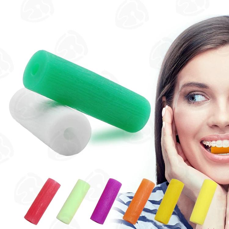 

Teeth Chew Food Grade Silicone Dental Orthodontics Fruit Taste Aligner Chews