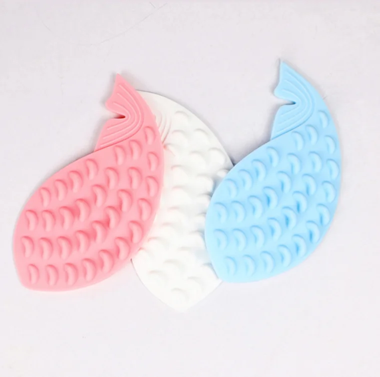 

Silicone dog lick pad pet slow food bowl cat massage face rub, As pictures