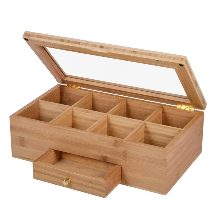 tea box bamboo