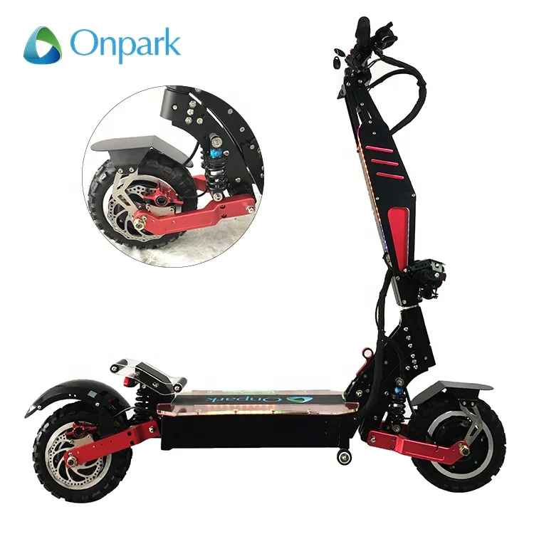 

2 wheels fat tires dual motor folding off road scooter electric for adults