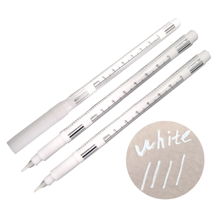 

new product Activated Water Based body pen marker Wet Eye Liner Make up Face Body Makeup Paint, White