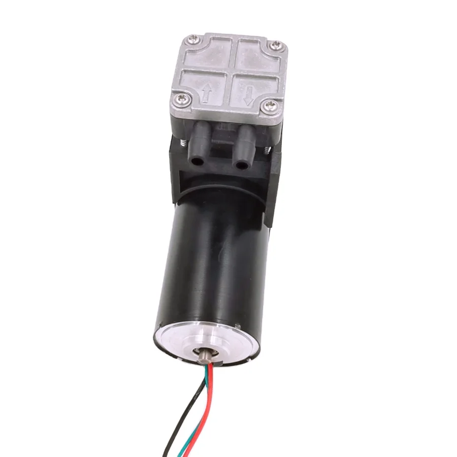 Mini Micro Gas Piston Diaphragm Air/Vacuum Pump OEM High Pressure 450Kpa DC Brushless Motor for Emergency Rescue