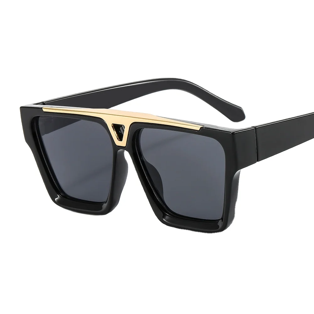 EISHEE 6005 2024 New Sunglasses Unique Oversized Plastic Metal Designer Shades Custom Women Men Retro Fashion Sun Glasses UV400