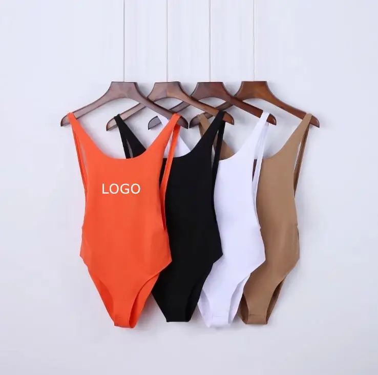 

custom logo Europe and the United States sexy big back jumpsuit fashion vest bodysuits women wholesale
