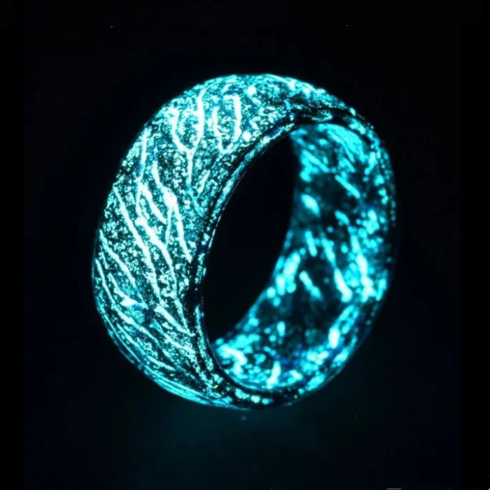 

Latest Design Luminous Mens Rings for Men And Women Rings Glow In The Dark Ring Jewelry
