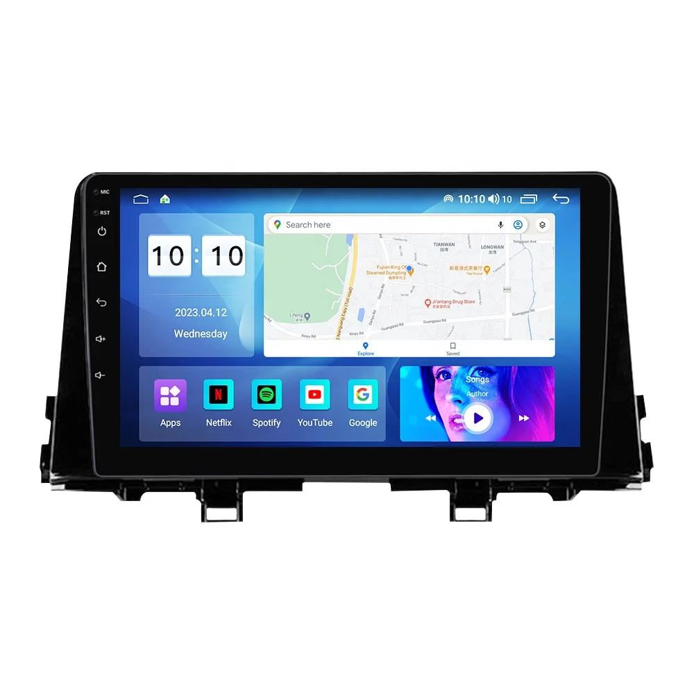 

MEKEDE Android 10 8core car radio For Kia Morning picanto 2017-2020 8+128G GPS BT Radio RDS car multimedia player with GPS