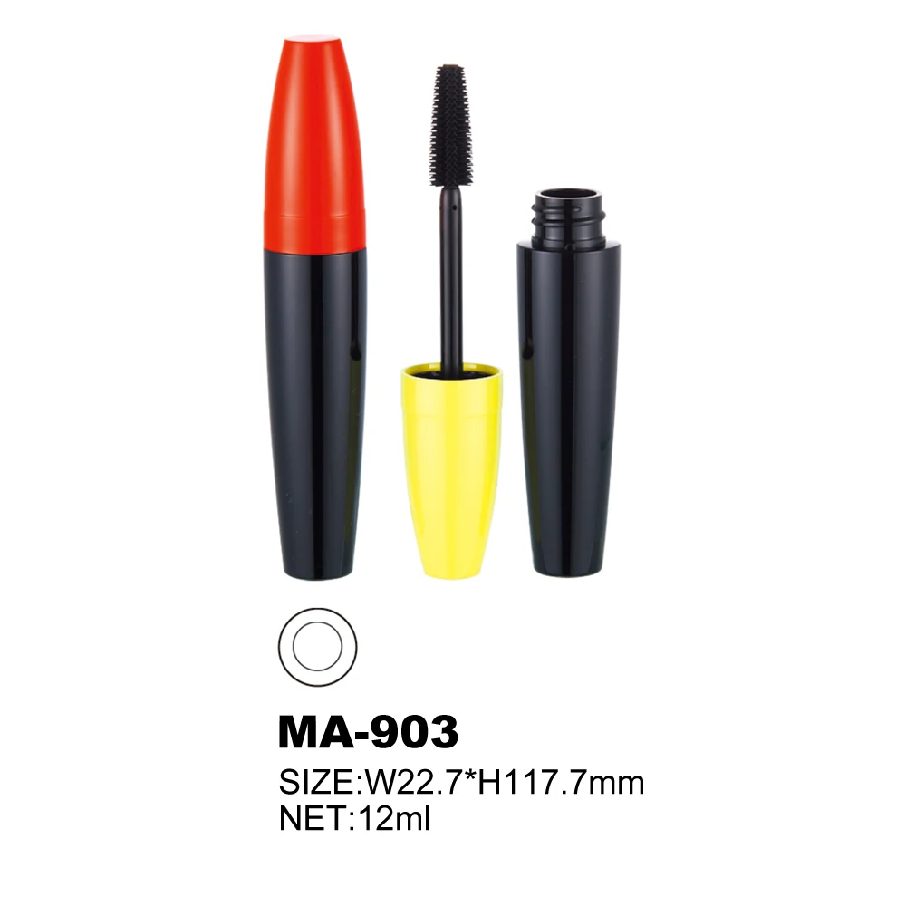 Wholesale Pink Empty Mascara Tube Container Private Package Chubby Popular pink mascara container