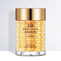 

GUANGZHOU OBO cosmetics brand VENZEN moisturizing improve eye dark circles reduce crow' feet 24k pure gold eye cream