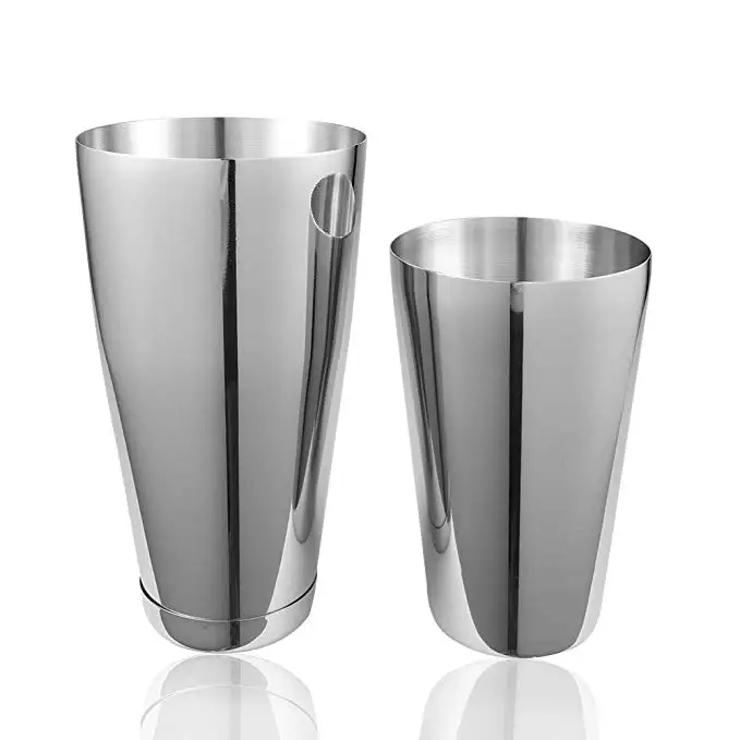 
Two-piece pro boston shaker premium cocktail shaker set 