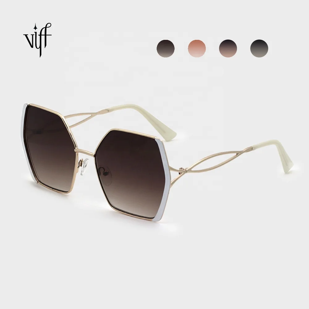

VIFF Customer Satisfied Sunglasses HM19046 Metal Frame Popular Womens Sunglasses