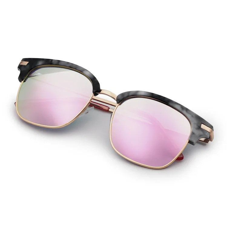 

VIFF HP18822 Round Sun Glasses Chic Mirror Designer Lunettes Club Master Gafas Wholesale Promentional Stock Sunglasses
