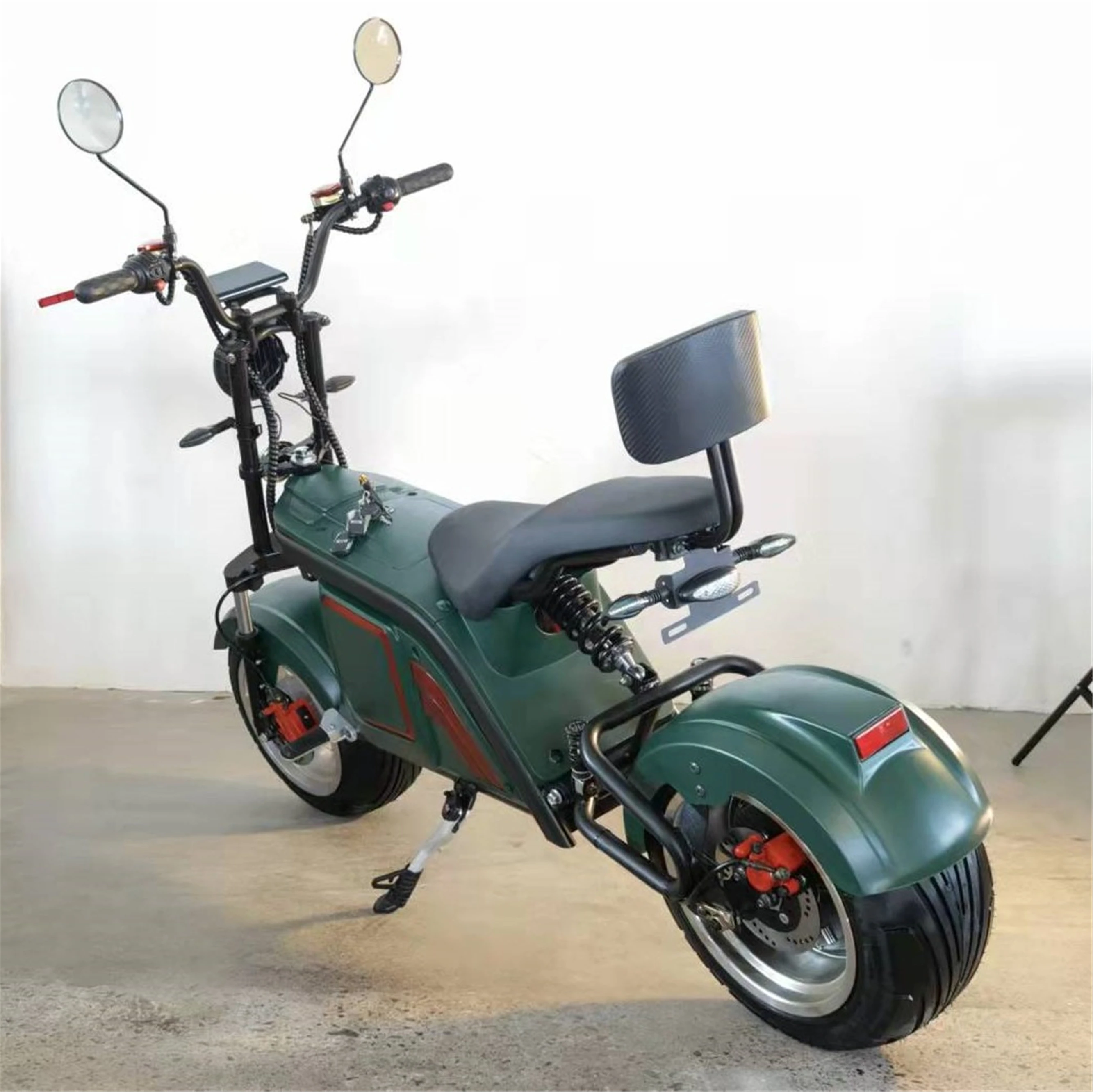 

2022 New China Factory 3000W/4000W New Design 12/20/30Ah EEC COC Electric Scooter Citycoco Adult