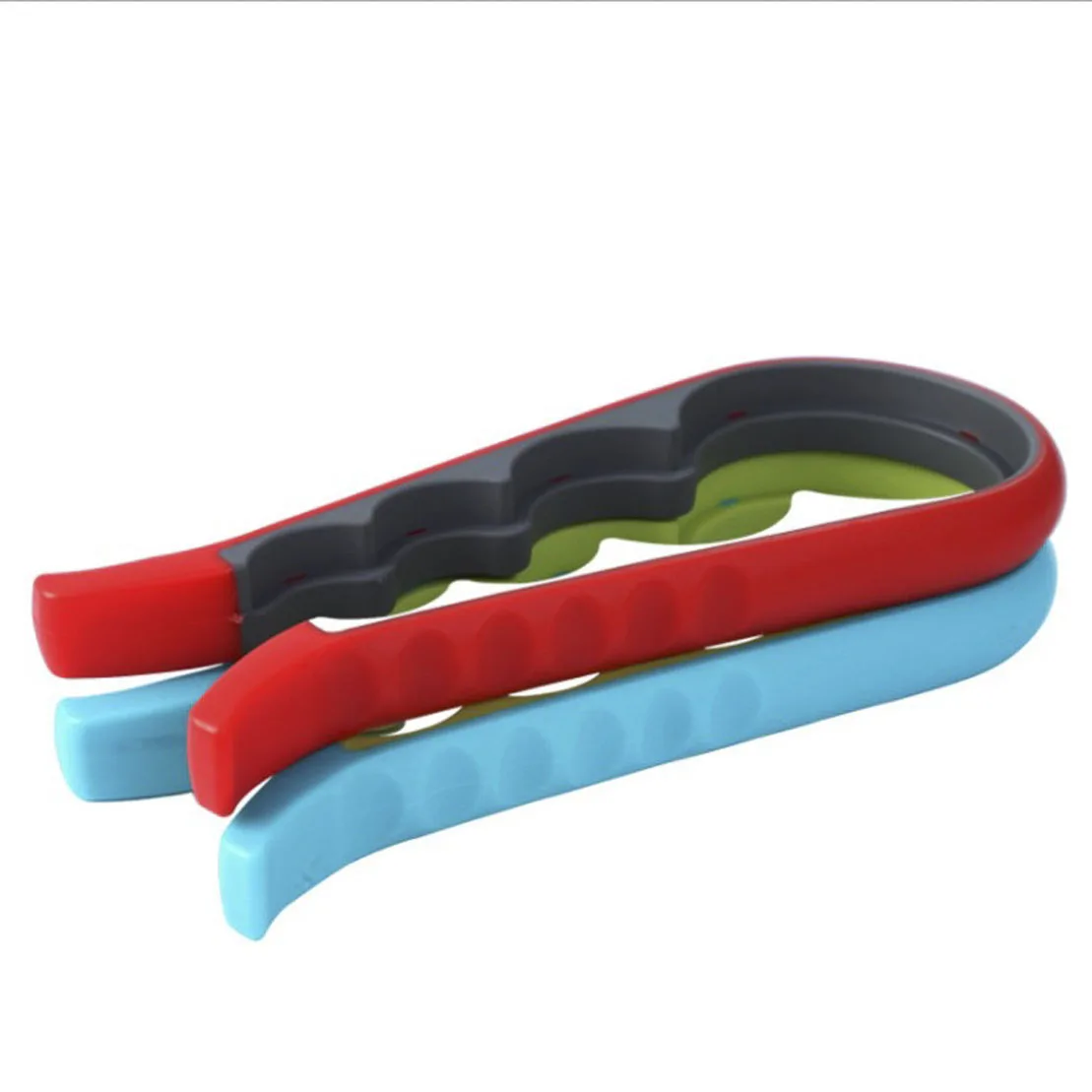 

Household plastic colorful kitchen jar can bottle opener, Red, orange, green