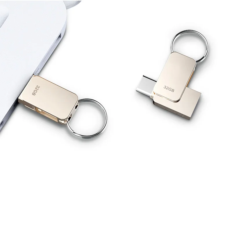 

Promotional Metal Type C 3.0 OTG Pendrive 16GB Usb Flash Drive, Silver