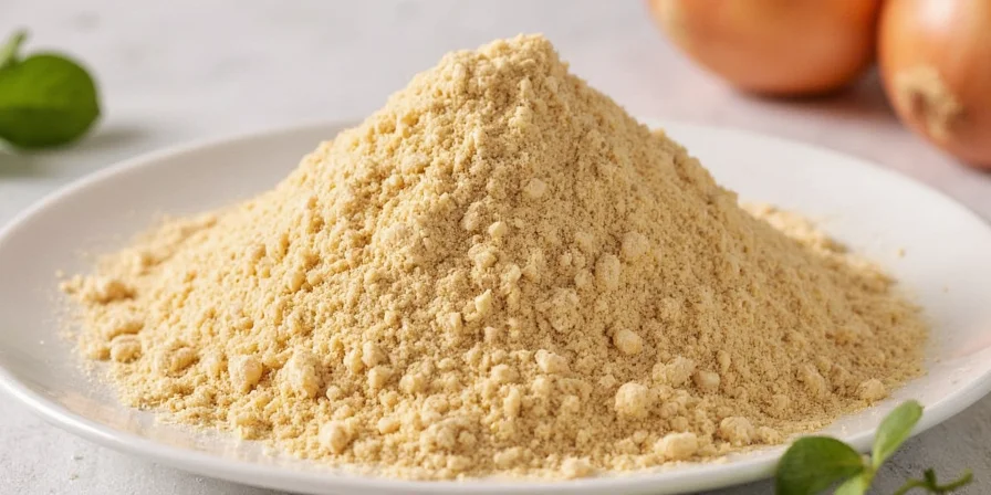 Applying onion powder rub to a chicken breast