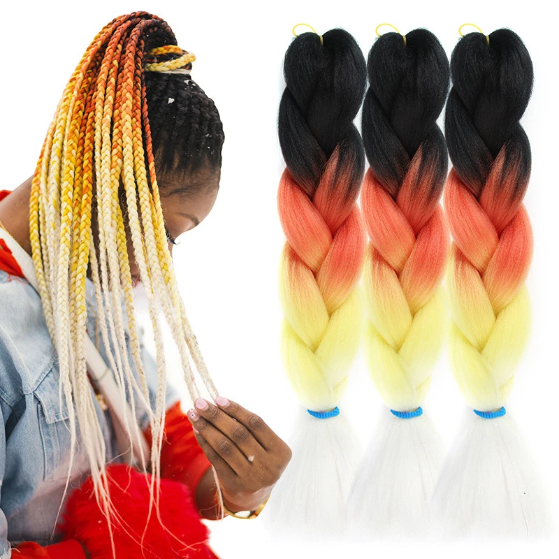 

Wholesale Chemical Fiber Hair Wig Female Dirty Braid African Box Braided Colored Wigs For Black Women