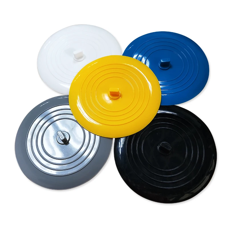 Bath Tub Stopper For Drain,6 Inches Flexible Silicone Shower Drain Bath