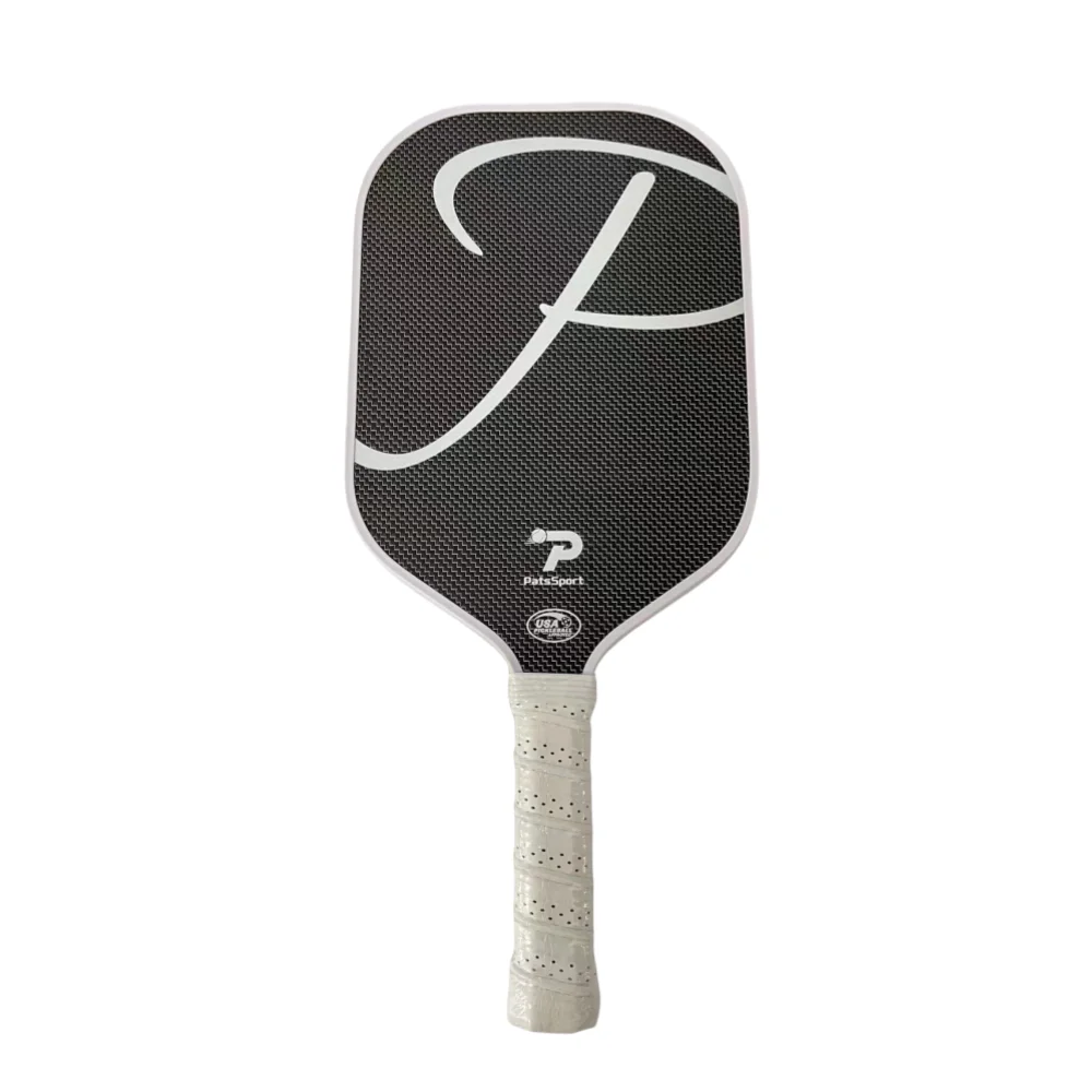 High Quality PATS SPORT PAT-S01 USAPA Certified TITANIUM Carbon Fiber Pickleball Paddle Charged Surface Technology for Increased