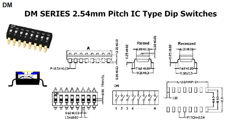 10 x 1 poliger Taster KSR Tactile Switches 7.3 x 3.8 SMD 
