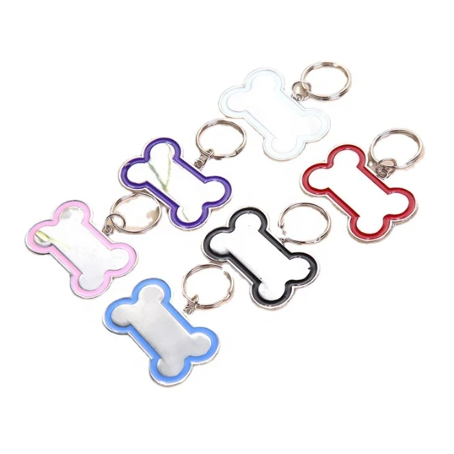 

Manufacturer wholesale double-sided custom printed metal personalized pet ID tags dog tag