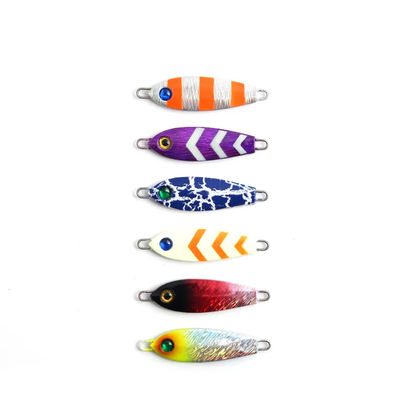 

Sequin 3D Lure Eyes Fishing Jig Fishing Lure Metal Lure, 2 colors