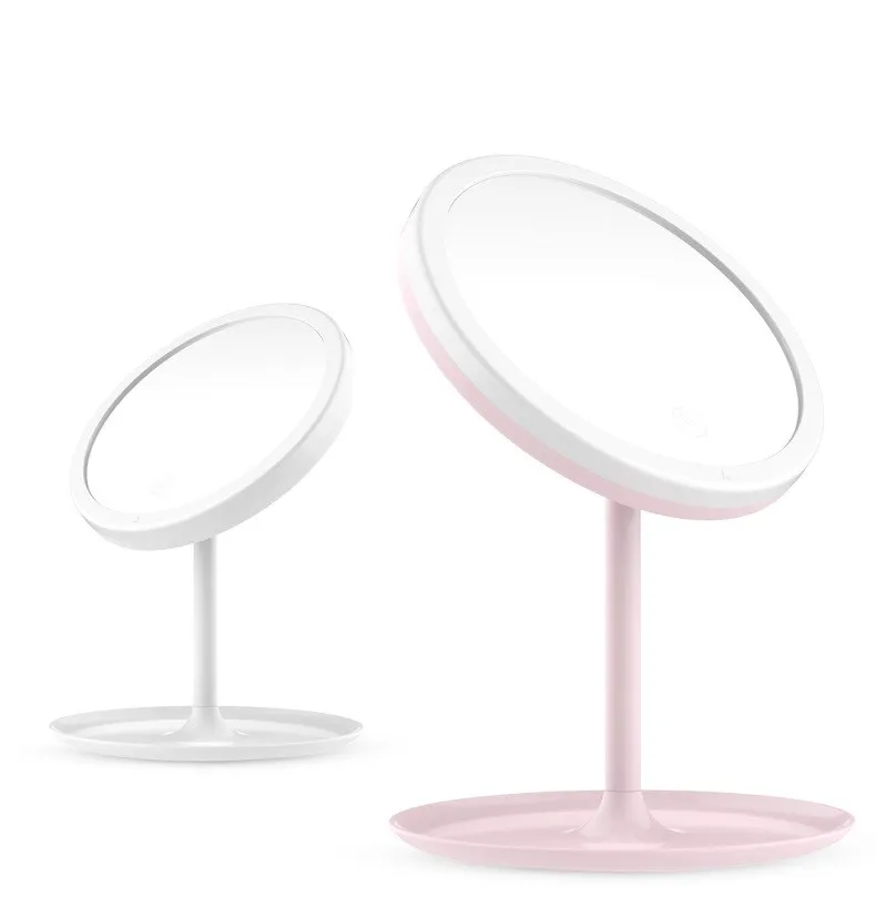 

High quality Led light desktop cosmetic makeup mirror, Many colors