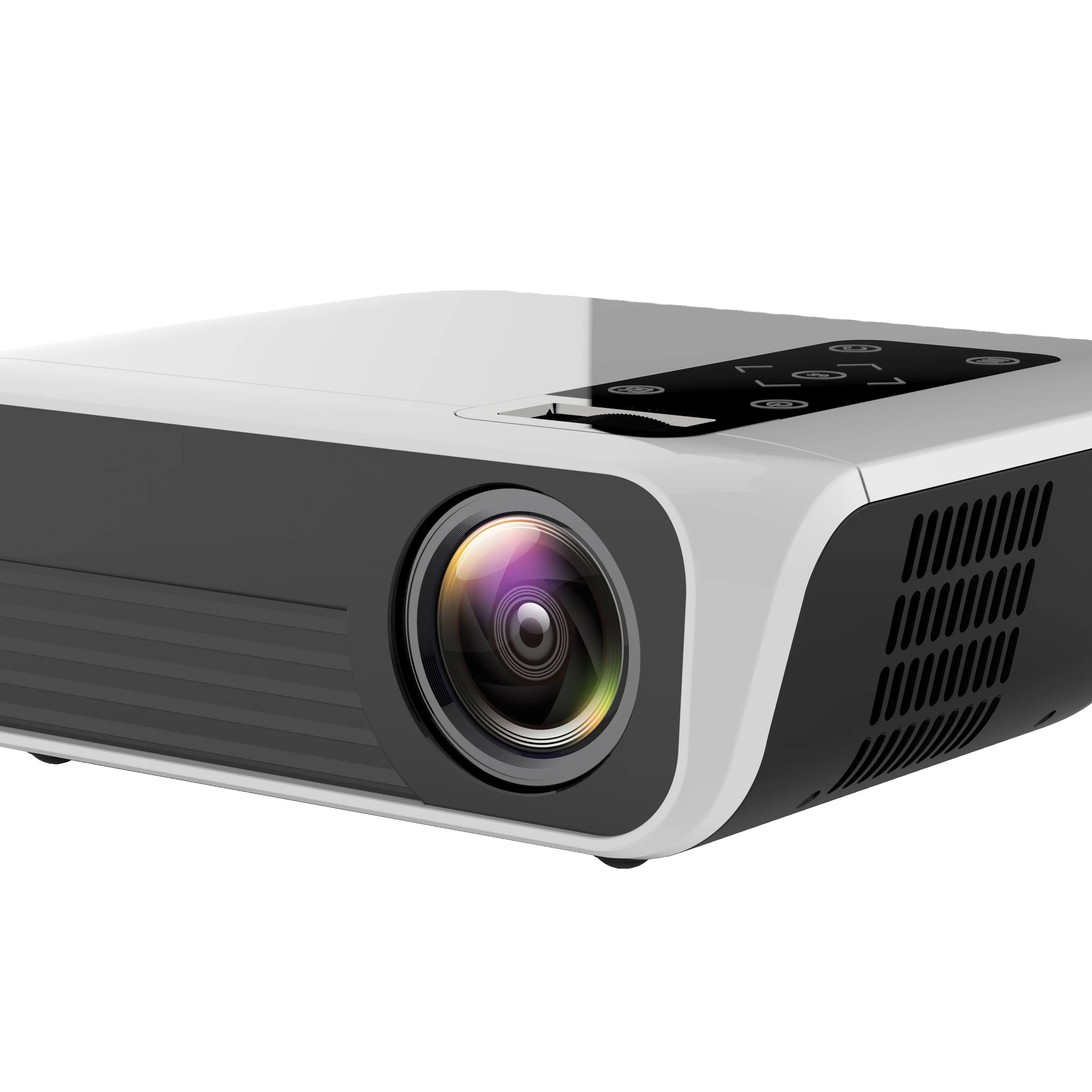 

Leeman T8 High Quality LED Projector 1920*1080P 3D LCD WIFI Full HD 5000Lumen Home Theater Projector