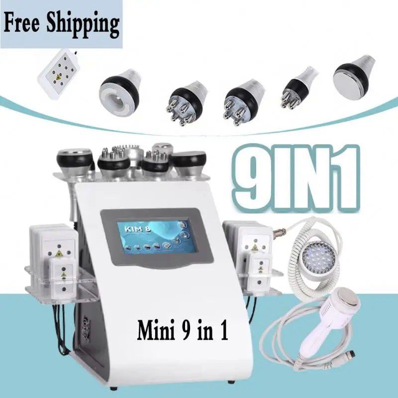 

Black Friday 9 in 1 High Quality Kim 8 New Ultra Cavitation Lipo Laser Reduce Cellulite Weight Loss Rf Vacuum Slimming Machine