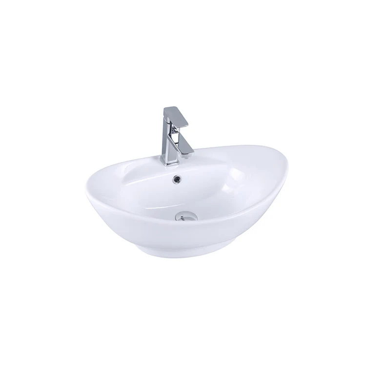 custom made design cheap Faucet modern basin floor mounted ceramic oval shape sanitary in living room lavabo washbasin