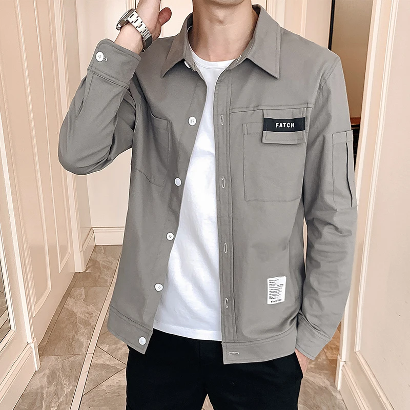 

Wholesale printing overshirt for men latest design blue and white shirt, Stock color /custom color