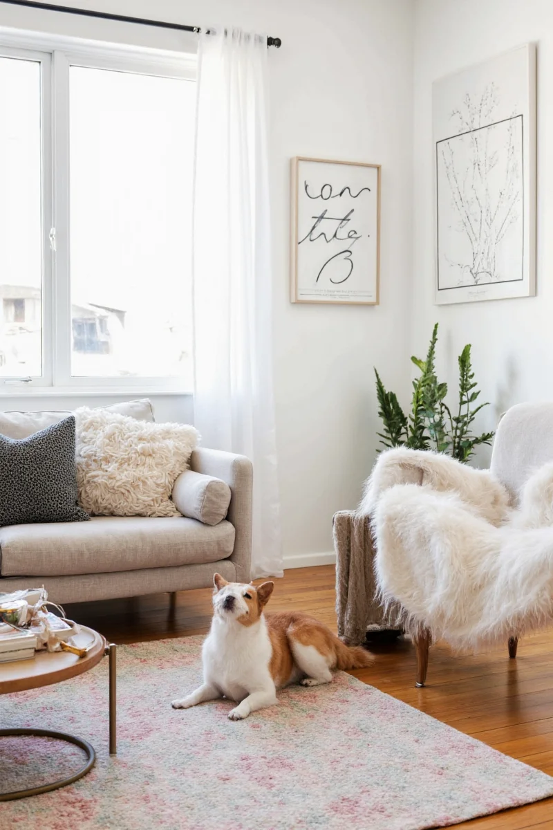 pawsitively perfect 7 genius ways to style a pet friendly living room without sacrificing design