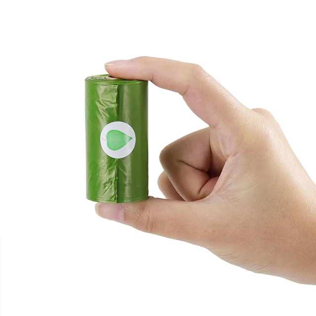 

Biodegradable Compostable Disposable Dog Waste Bag Plastic Pet Garbage Carrying Bag