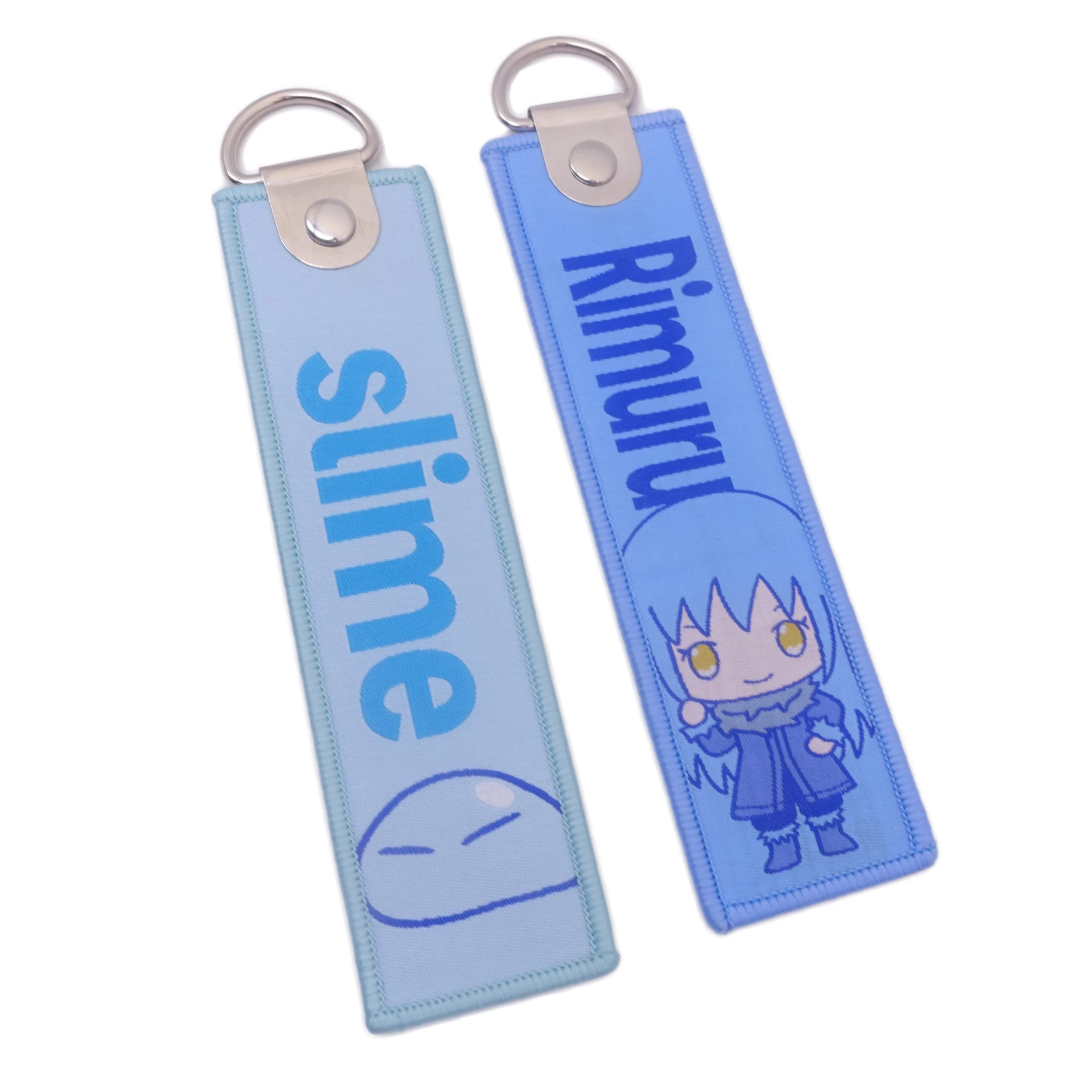 

2022 Custom Embroidery Keychain Embroidered Key Tag