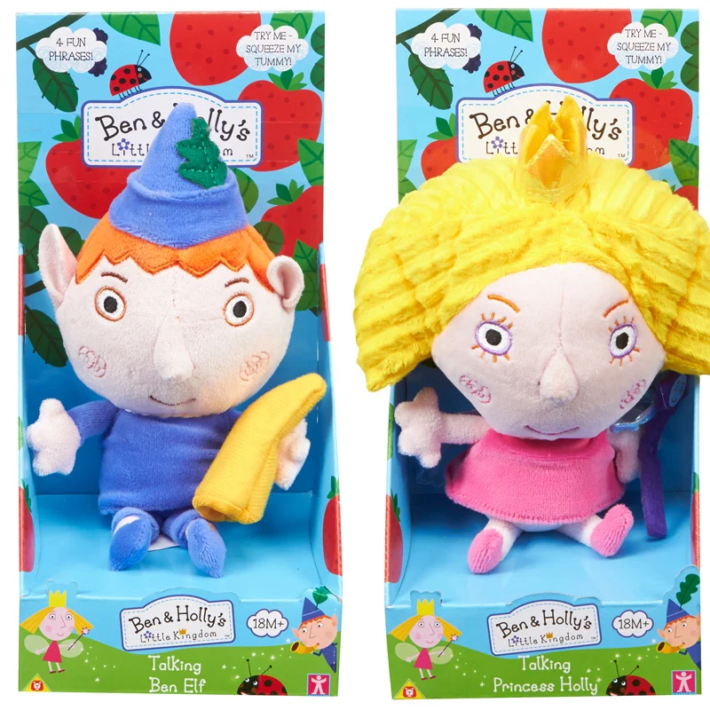 ben and holly stuffed toys