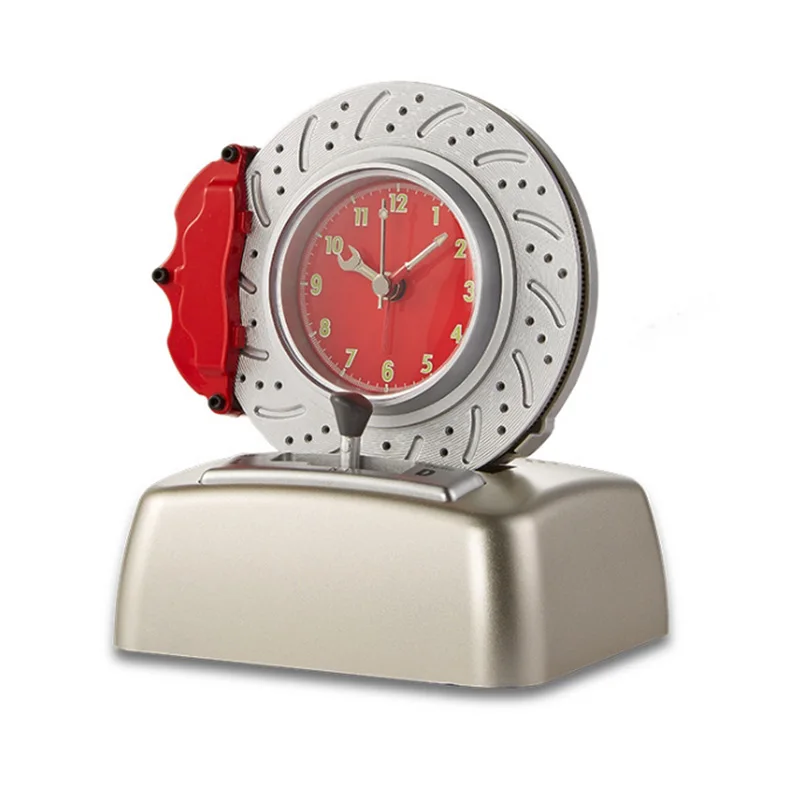 

OXGIFT Wholesale Car tire Spring brake disc alarm clock