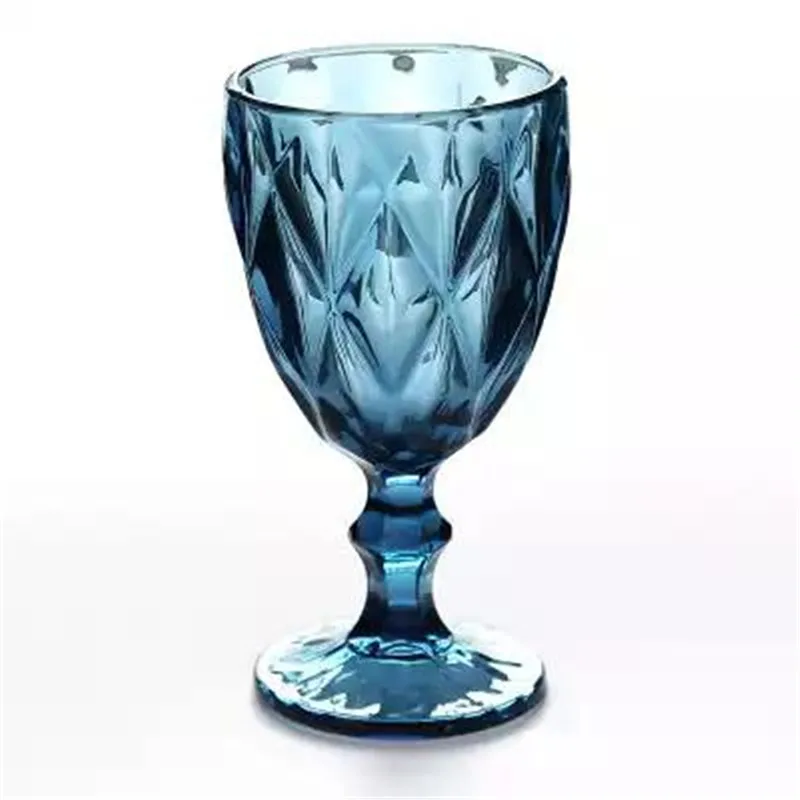 

promotional gifts wedding glassware goblet wine glasses champagne glass cup wine, Green,pink ,deep blue,sky blue,grey